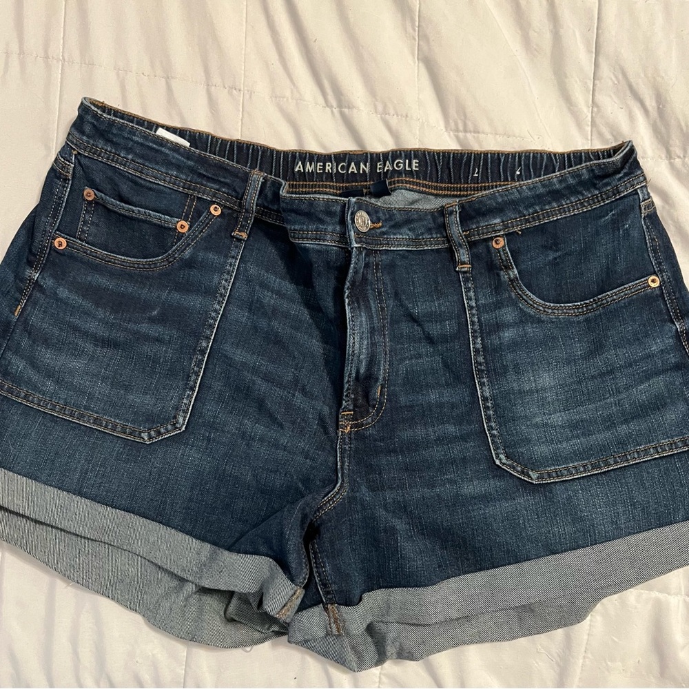 Size 18 American Eagle Outfitters Women's Blue Denim Shorts
